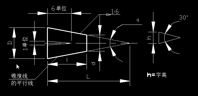 锥度比计算的具体公式？要通俗易懂