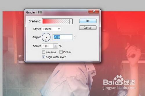 时尚美女Lomo图片用PS调色