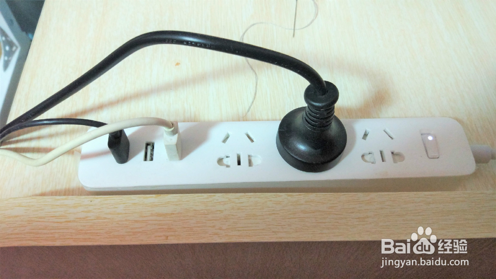 小米插线板(含3口USB 2A快充)开箱晒物