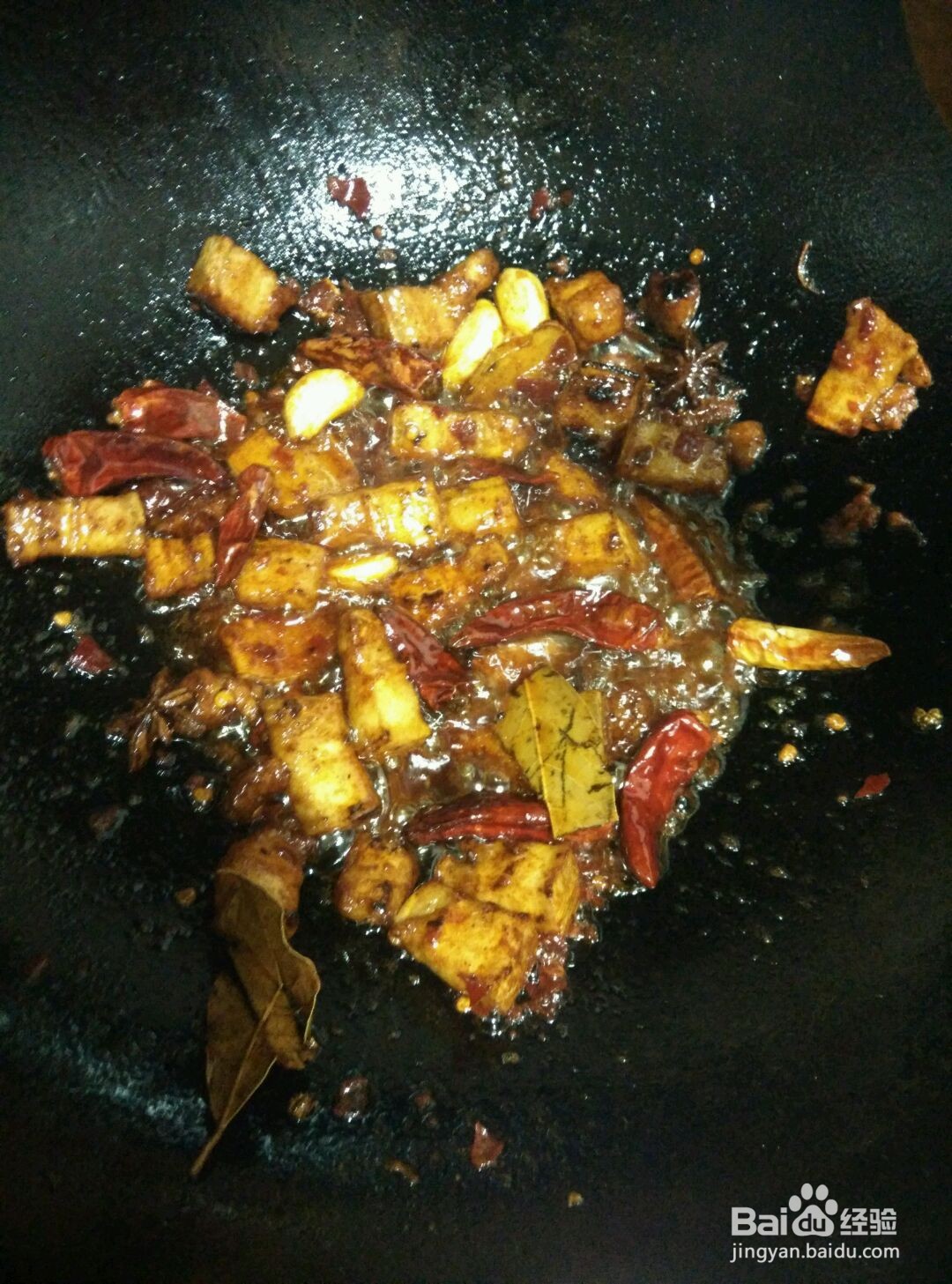 懒人版干豇豆红烧肉的做法