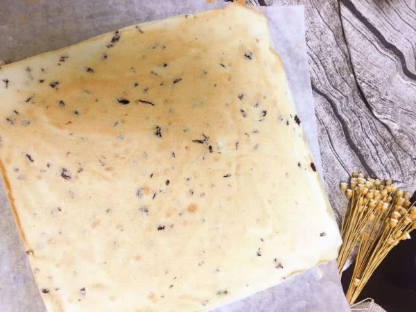 蔓越莓蛋糕奶油卷