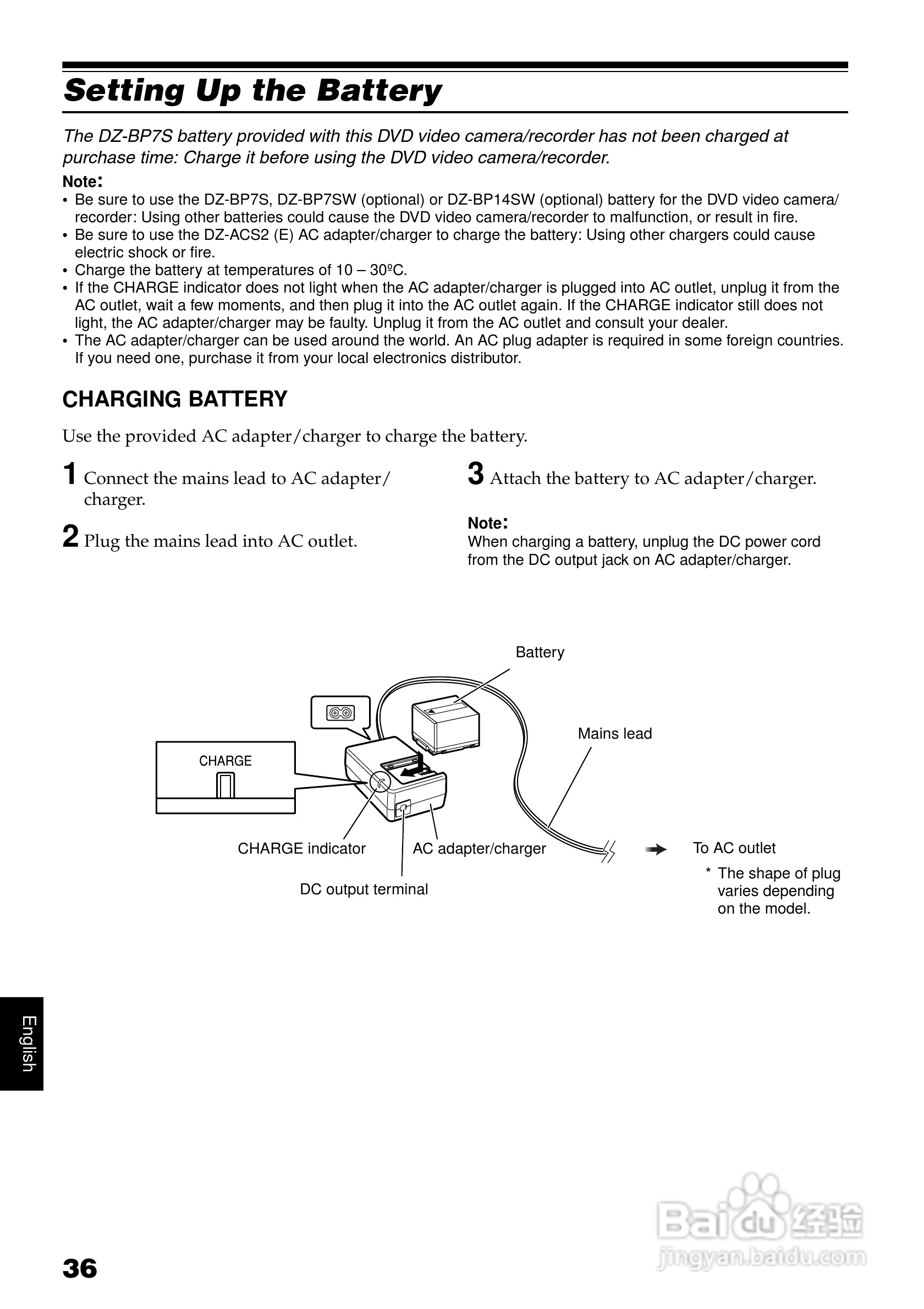 日立DZ-BX31E数码摄像机说明书:[4]