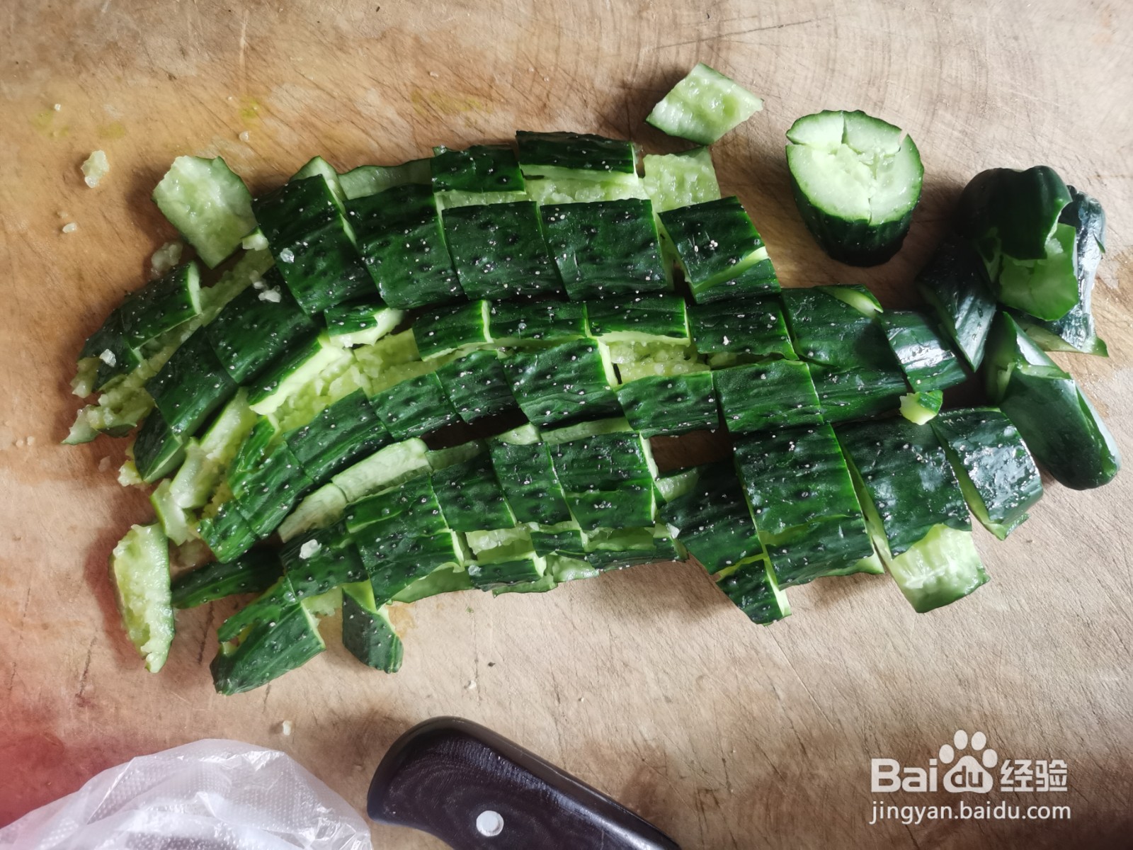 黄瓜粉皮拌素鸡