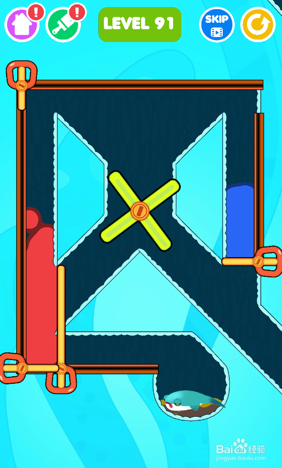 Save The Fish的LEVEL 86如何过关？