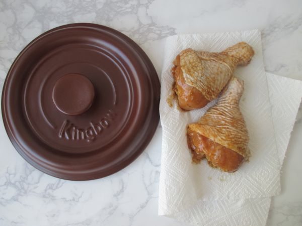 砂锅孜然烤鸡腿