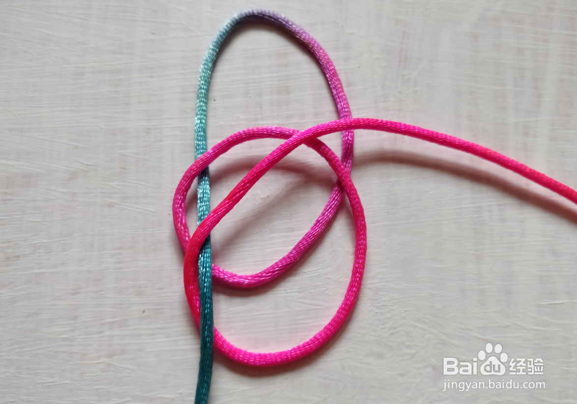 中国绳结里面的金刚结怎样编制?