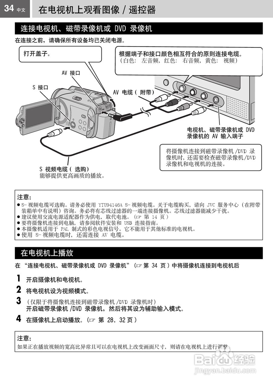 JVC GZ-MG77AC数码摄像机说明书:[4]