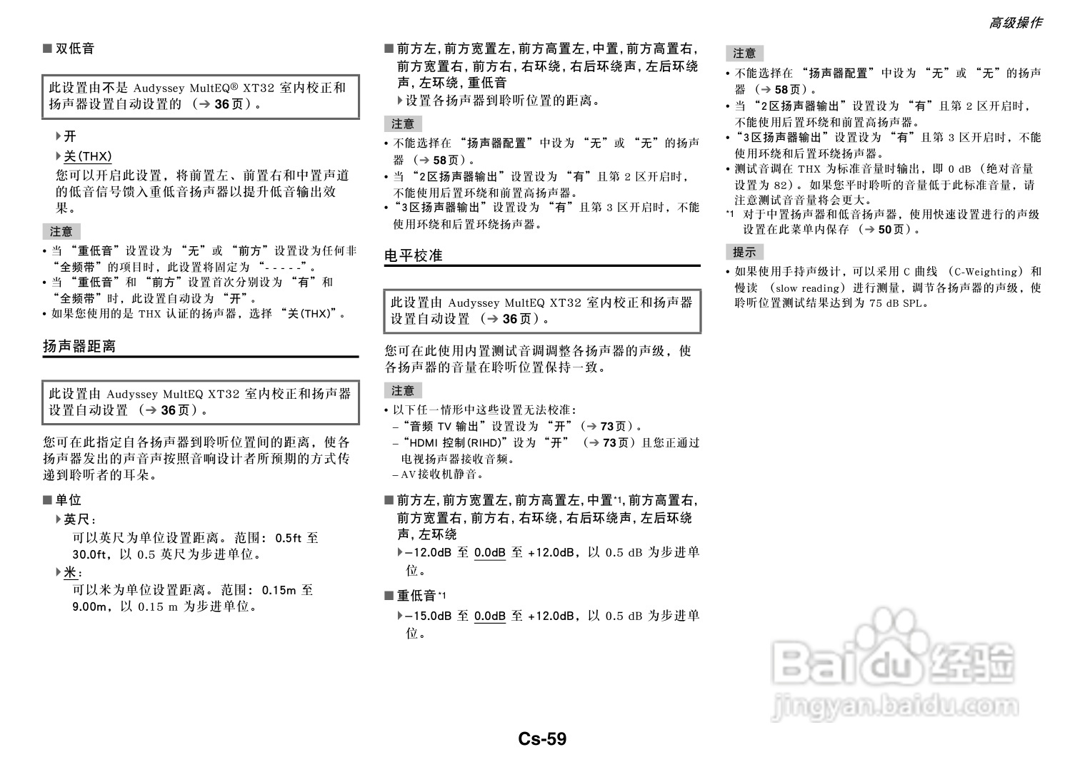 安桥TX-NR818音响功放说明书
