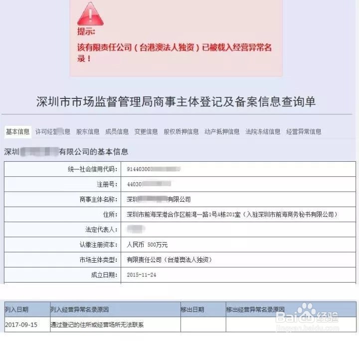 前海公司地址挂靠不续签有哪些影响