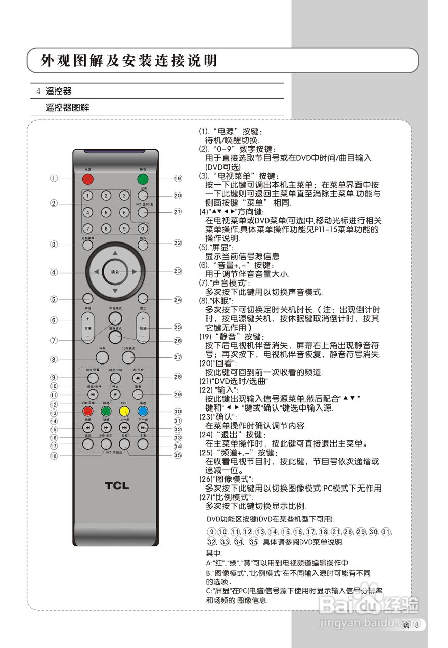 tcl记录仪按键图解图片