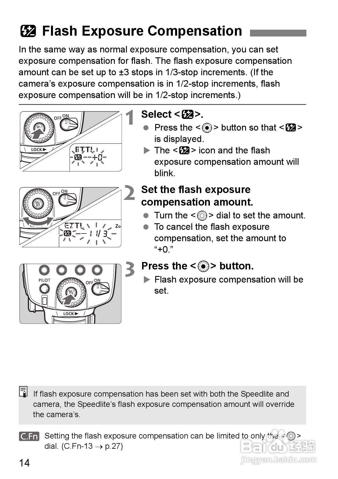 Canon 580EXII闪光灯使用说明书:[2]