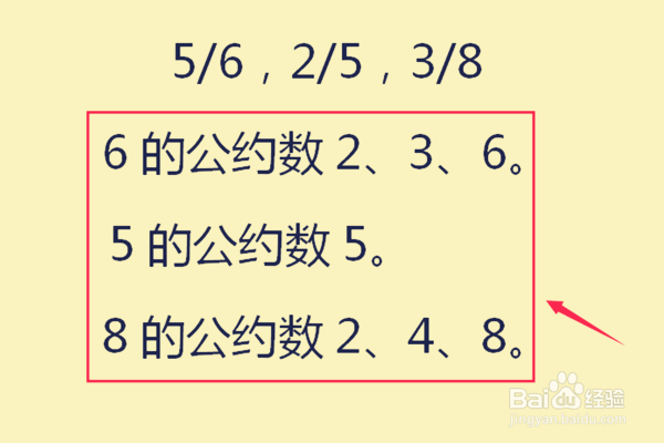 分式通分的基本步骤
