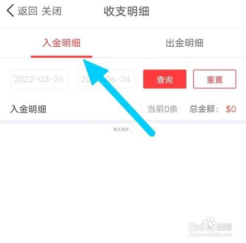 智富投资软件如何查询入金明细