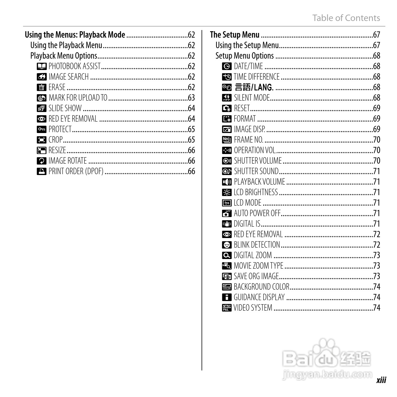 富士FinePix JV200 series数码相机说明书:[2]