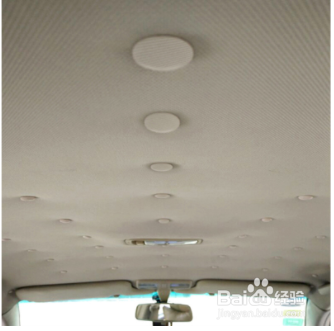 车天窗遮阳布脱落简单修复