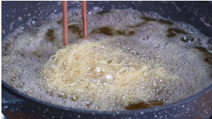 香甜的土豆松