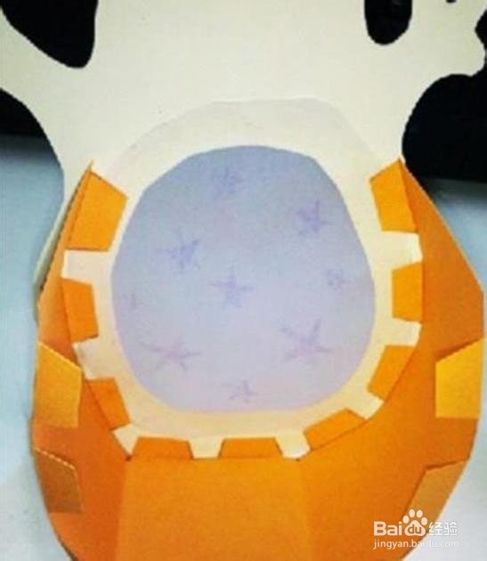 用纸板DIY幽灵灯笼的做法