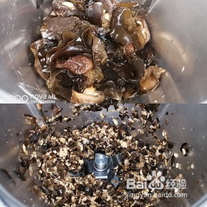 食补养生香菇鸡肉卤肉饭的做法