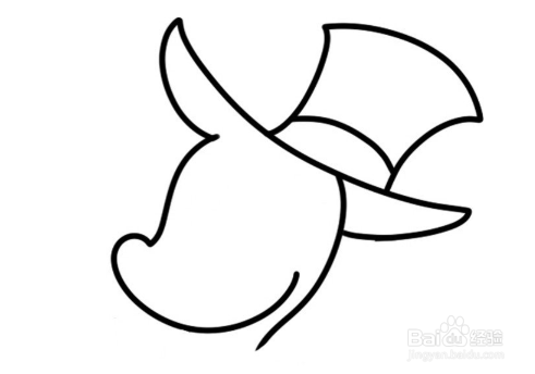 简笔画:灵巧的蝌蚪和蚯蚓的绘画步骤