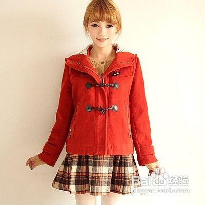 教你呢子大衣巧妙搭你也可以清新甜美的技巧哦