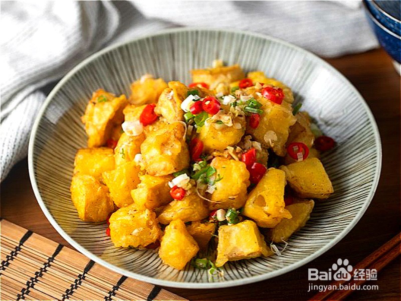 怎样做出家常菜系列之椒盐杏鲍菇