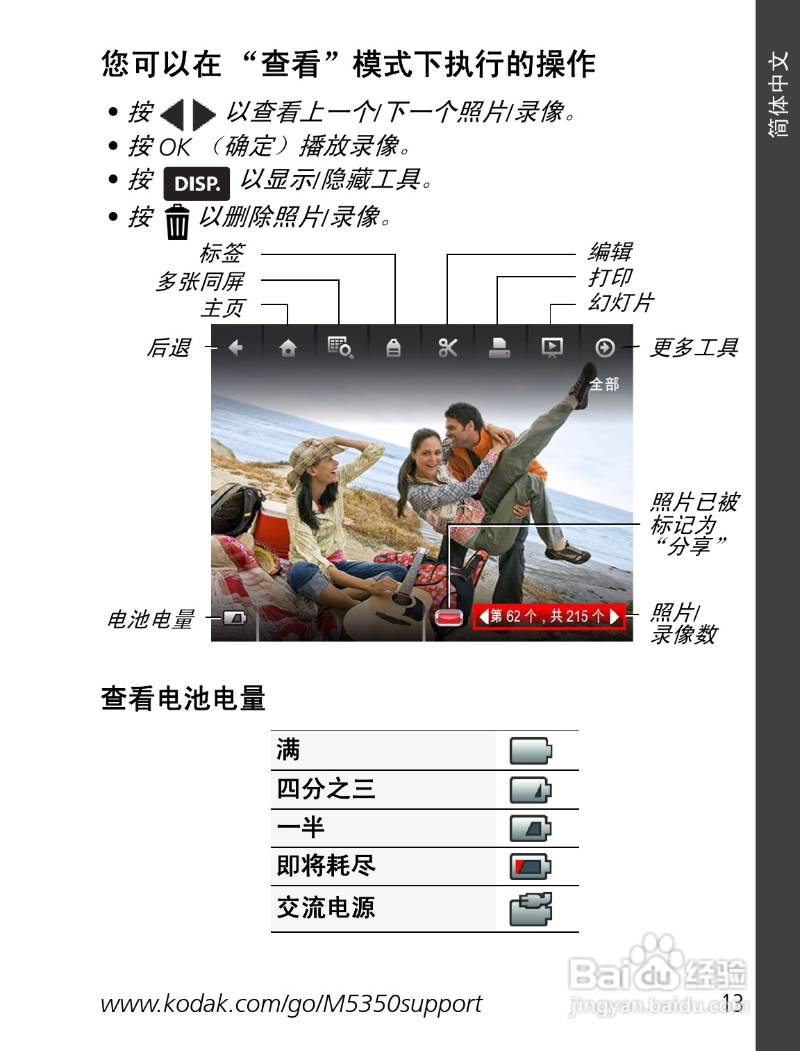 柯达M5350数码相机使用说明书:[2]
