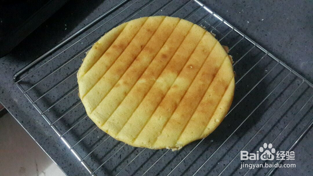 榴莲戚风蛋糕的做法