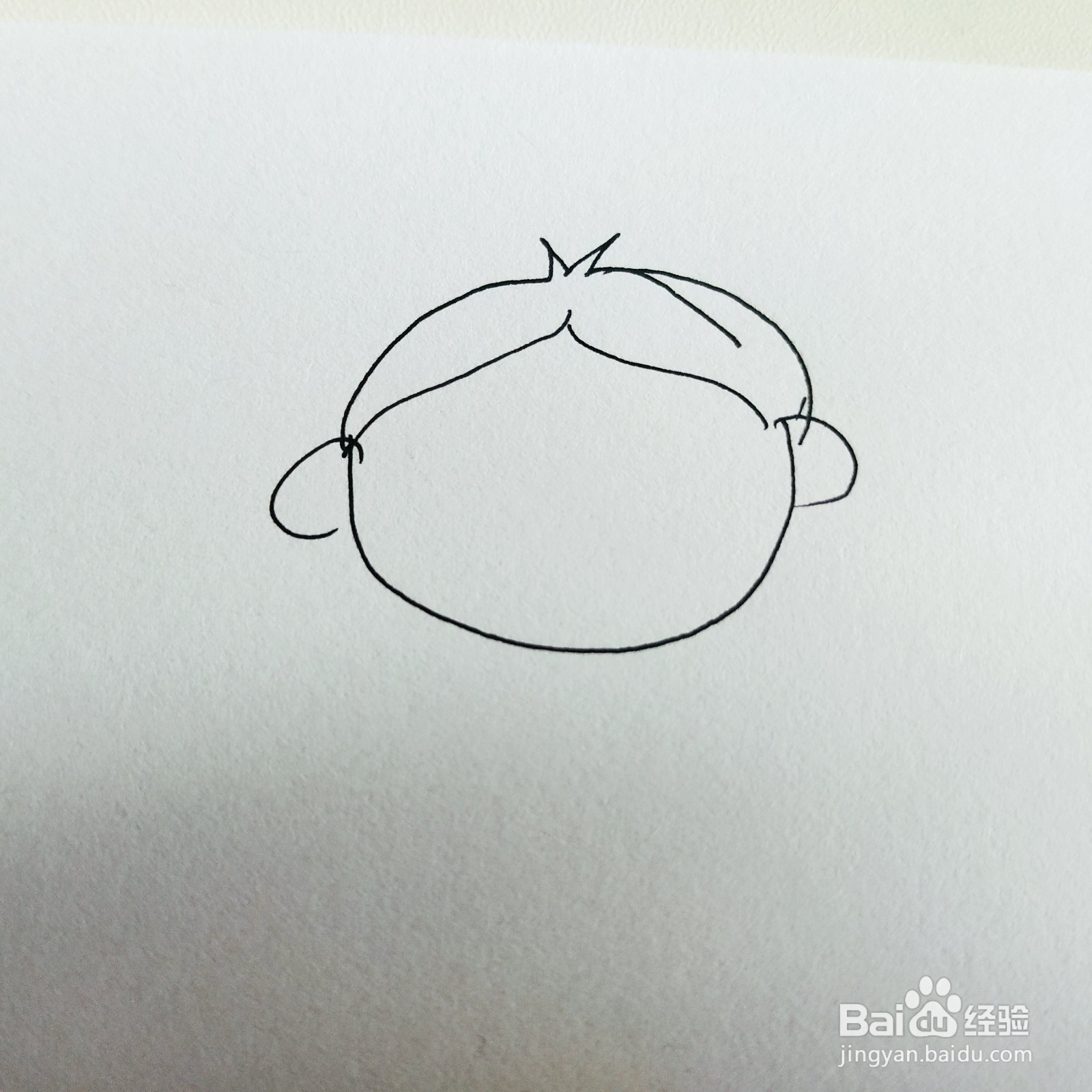 如何画手拉手的男生和女生简笔画