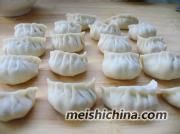 豆浆芹香鸡蛋水饺的做法