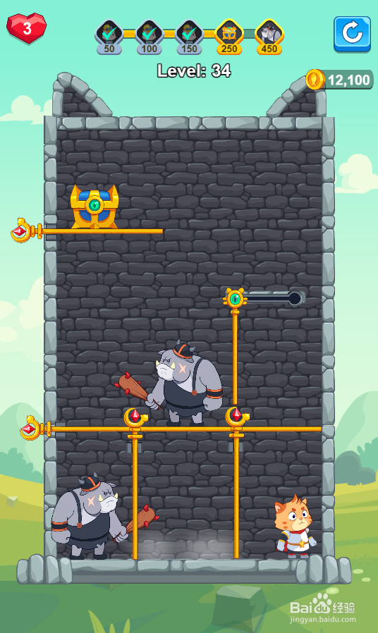 Hero Mission 2的Level 34如何通过