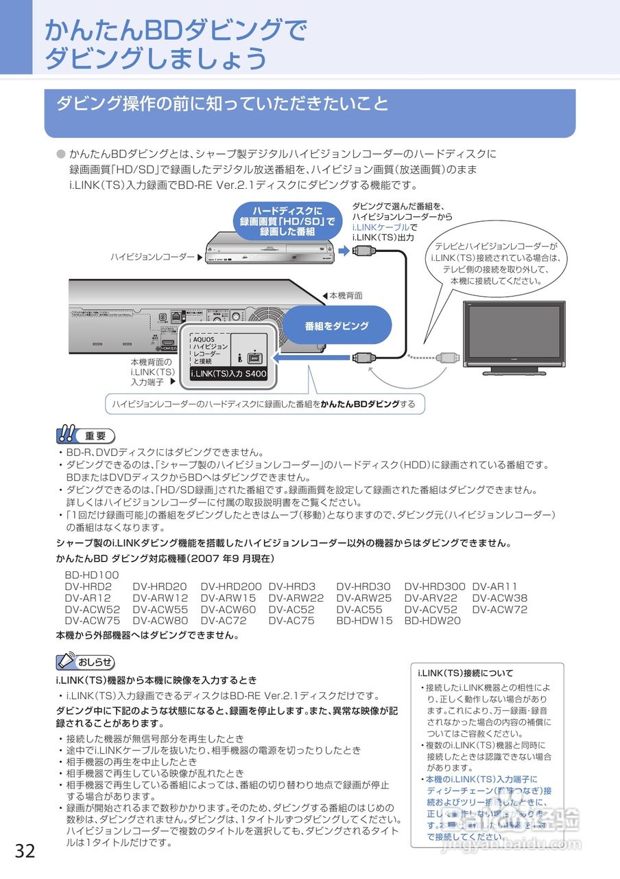 sharp bd-av10蓝光录像机说明书:[2]