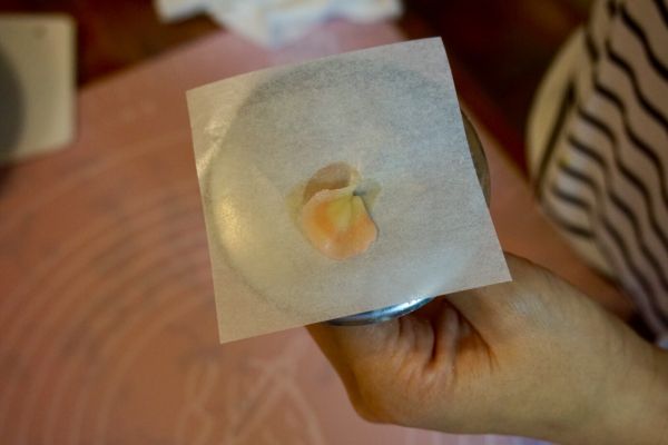 豆沙苹果花纸杯蛋糕