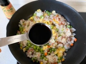 怎么做培根芦笋蛋炒饭