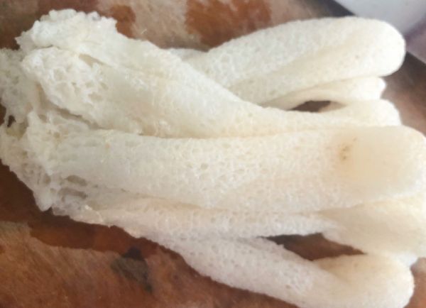 竹荪贝柱蟹菇汤