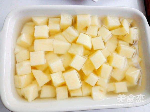 奶香土豆块的做法