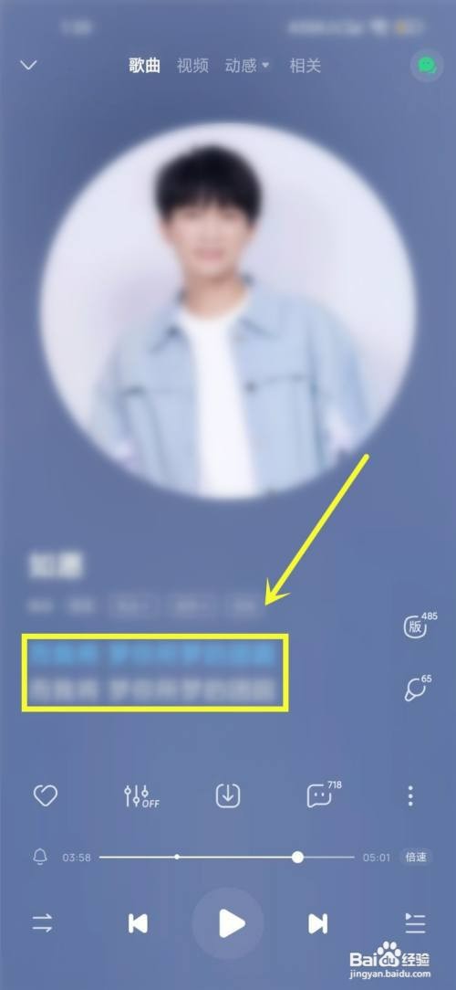 手机酷狗音乐歌词怎么才能复制