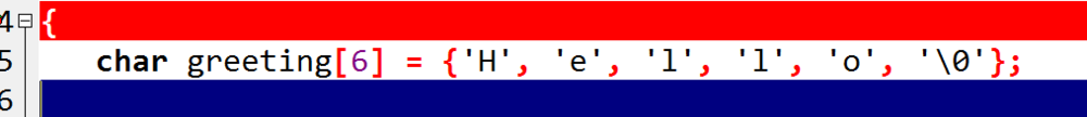 C 字符串学习