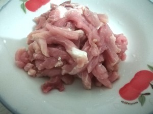 健康养生佳品青椒肉丝的做法