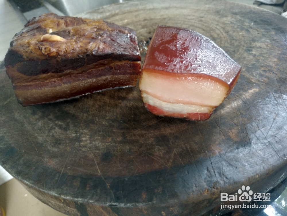 让人流口水的冬菇笋干腊肉