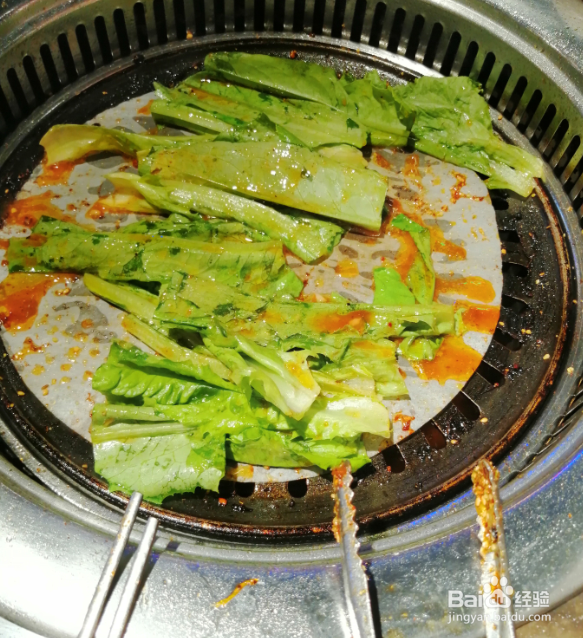 如何烤青菜吃？