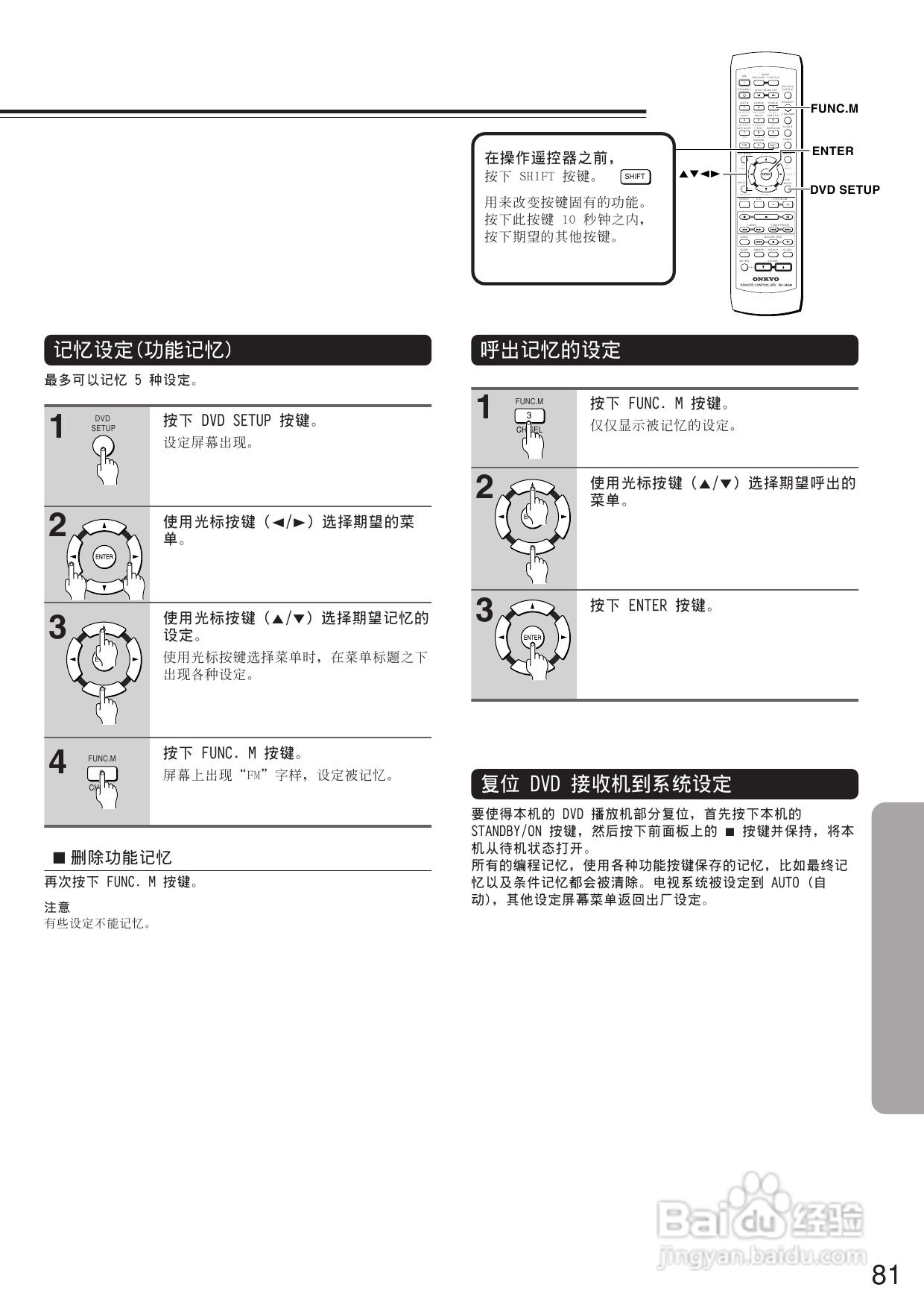 安桥DVD接收机DR-L50型使用说明书:[5]