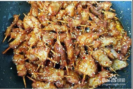 家常做法牙签肉