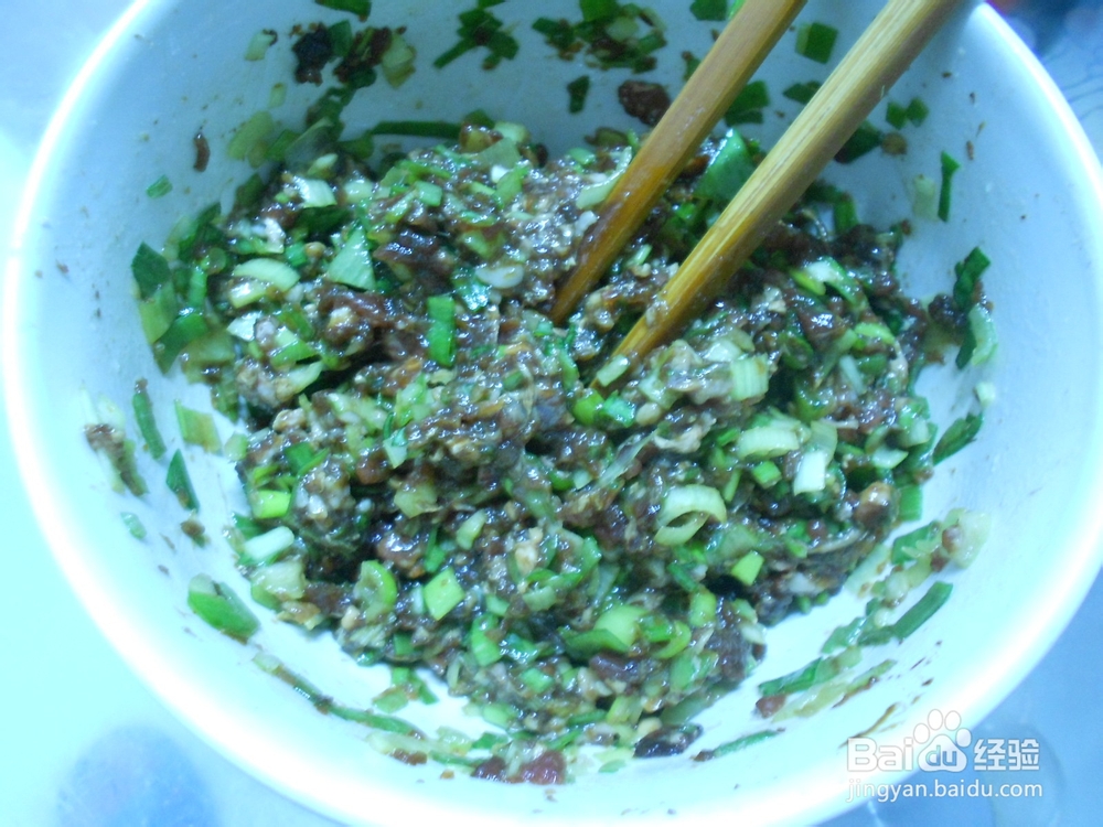 自己在家做 牛肉大葱 馄饨