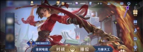 王者荣耀如何开启视野范围提示？