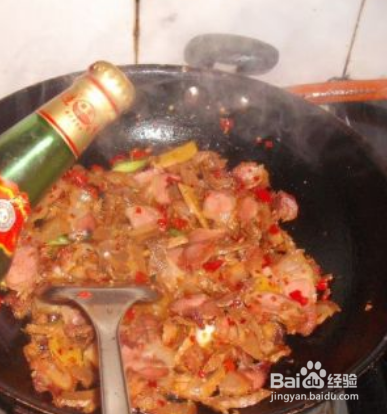 笋干炒腊肉的做法