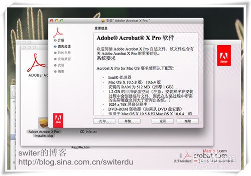 acrobat x pro for mac os