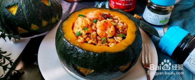 南瓜虾仁炒饭怎么做