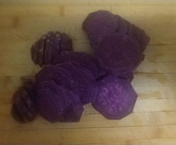 #美食视频挑战赛# 紫薯杏仁塔