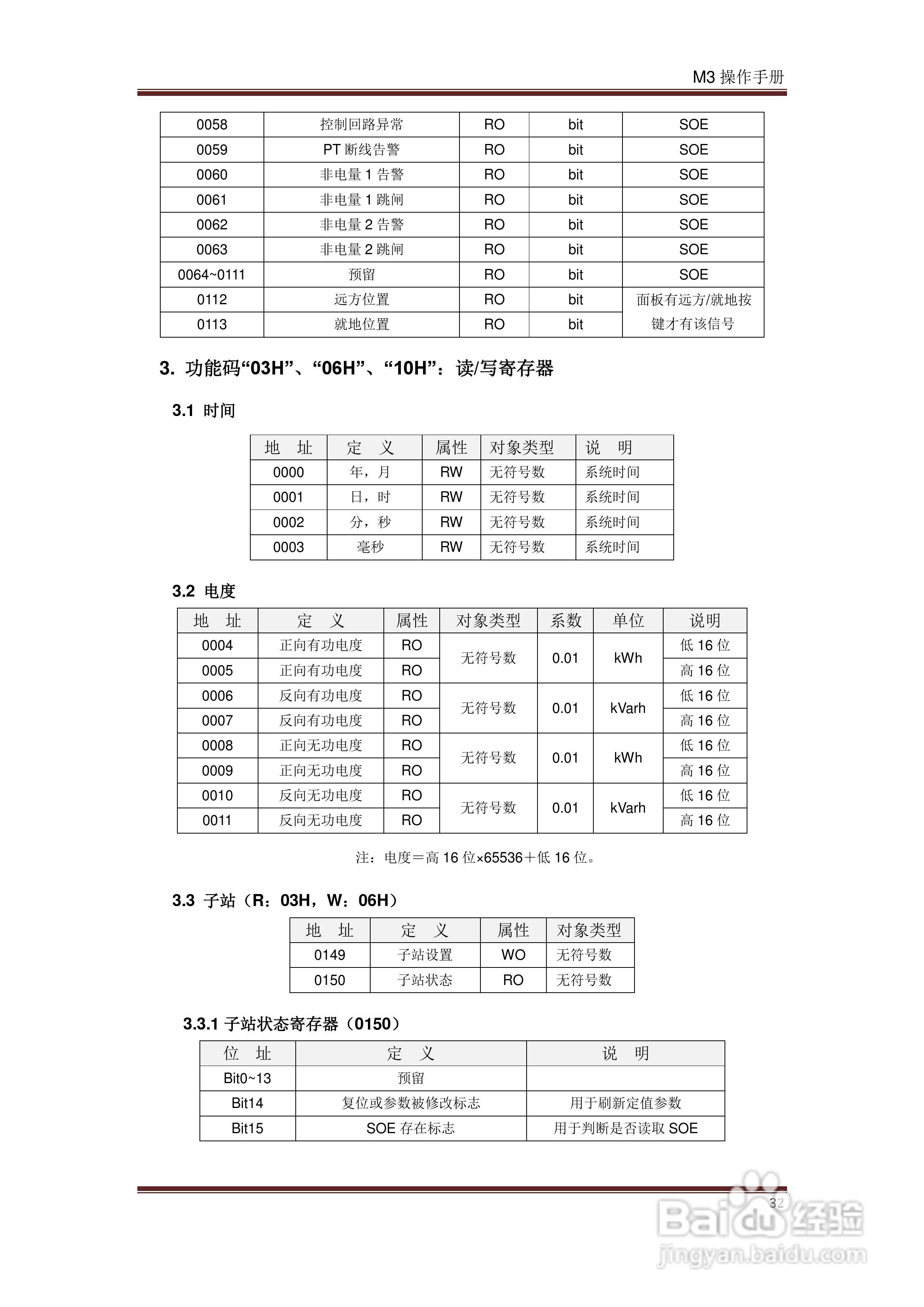 INIX M3系列可编程微机继电保护装置操作手册:[4]