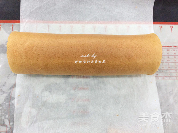 蛋糕火美人—火龙果蛋糕卷